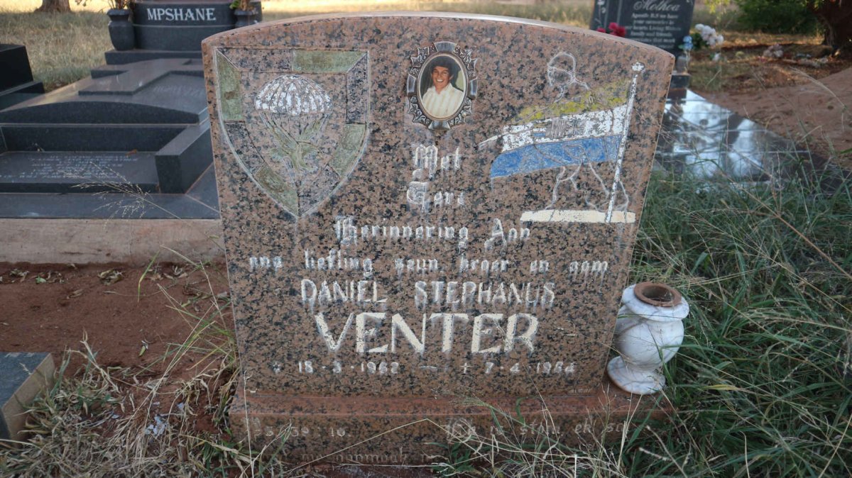 VENTER Daniel Stephanus 1962-1984
