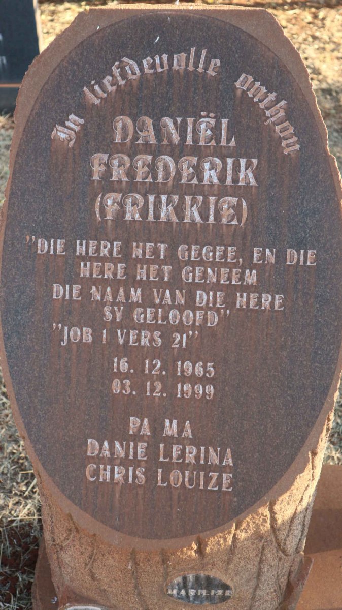 VOS Daniel Frederik 1965-1999