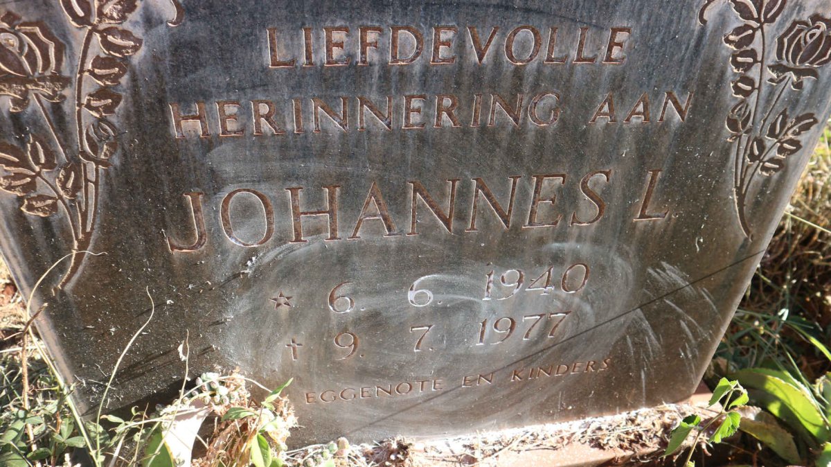 WALT Johannes L., van der 1940-1977