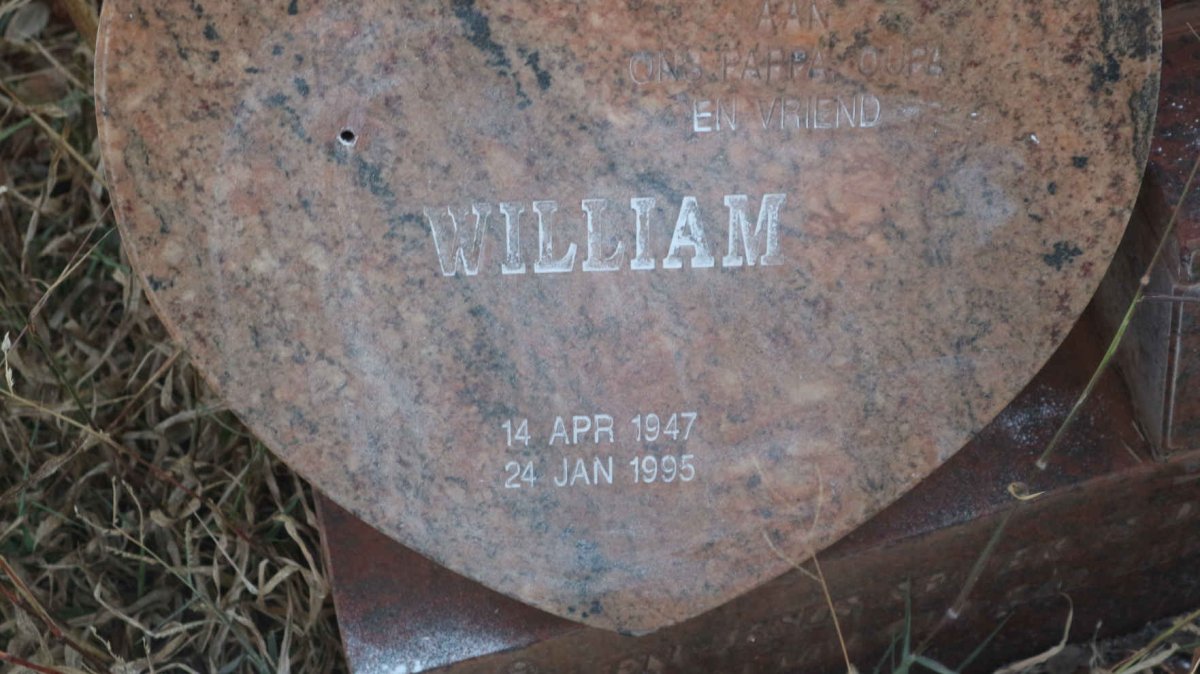 WEEKS William 1947-1995 &amp; Gwendoline Elizabeth 1947-2001