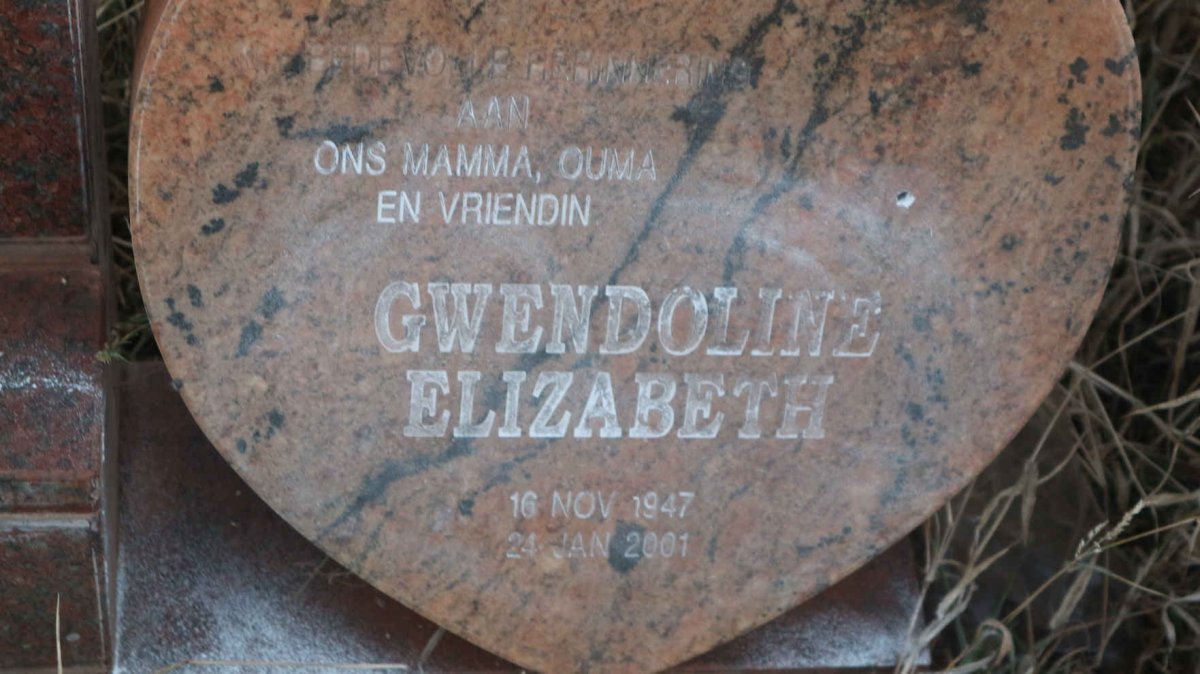 WEEKS William 1947-1995 &amp; Gwendoline Elizabeth 1947-2001