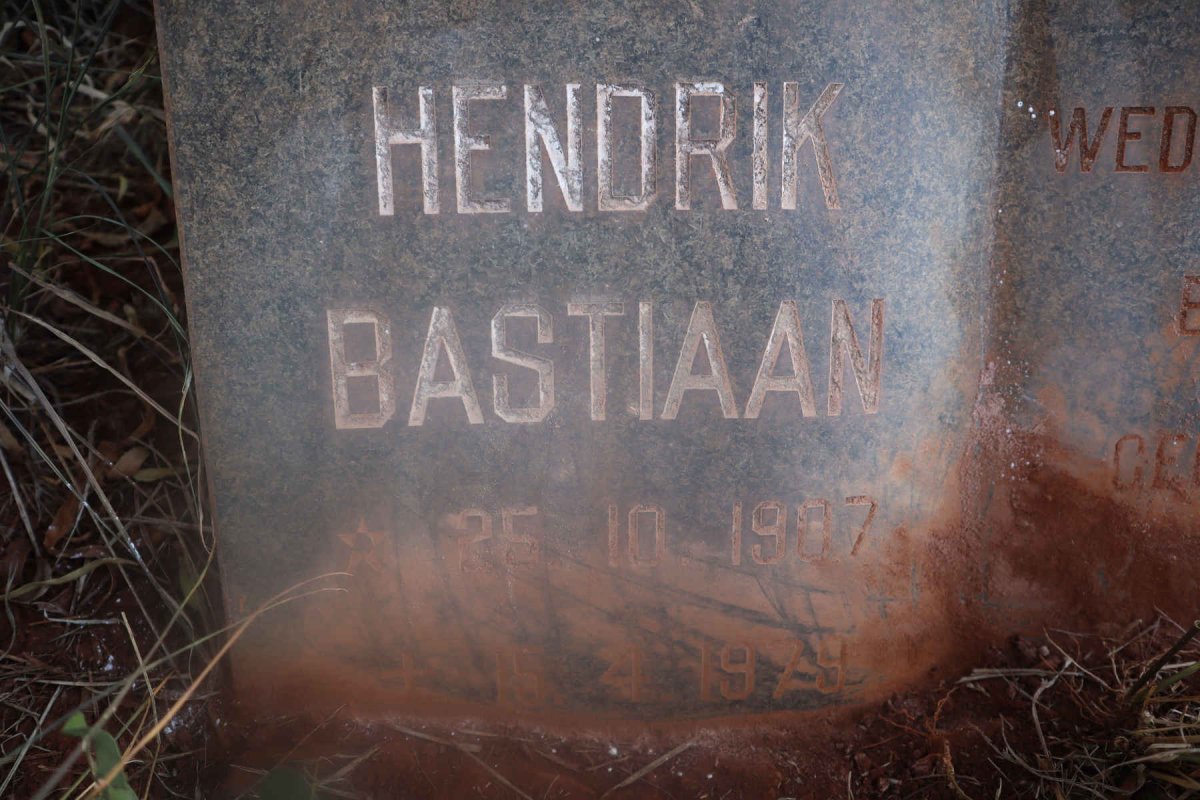 ? Hendrik Bastiaan 1957-1979
