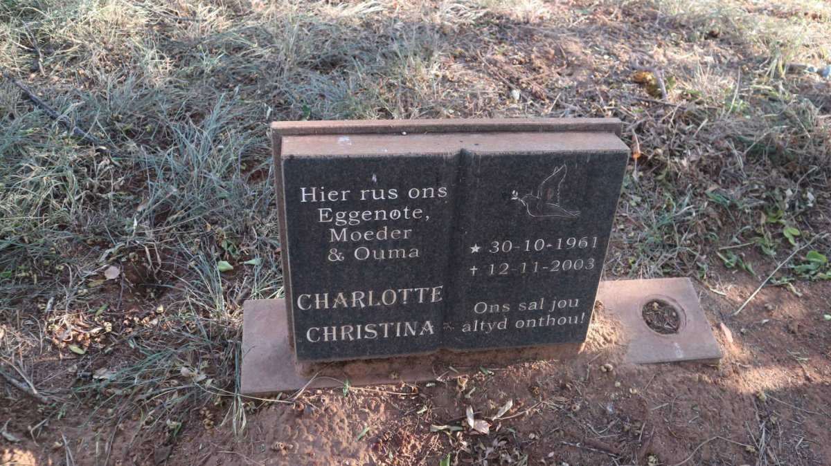? Charlotte Christina 1961-2003