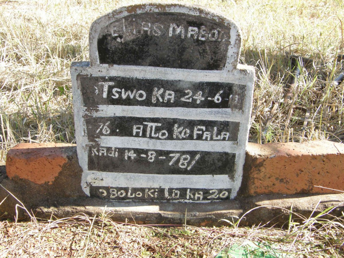 MABOTE Elias -1978