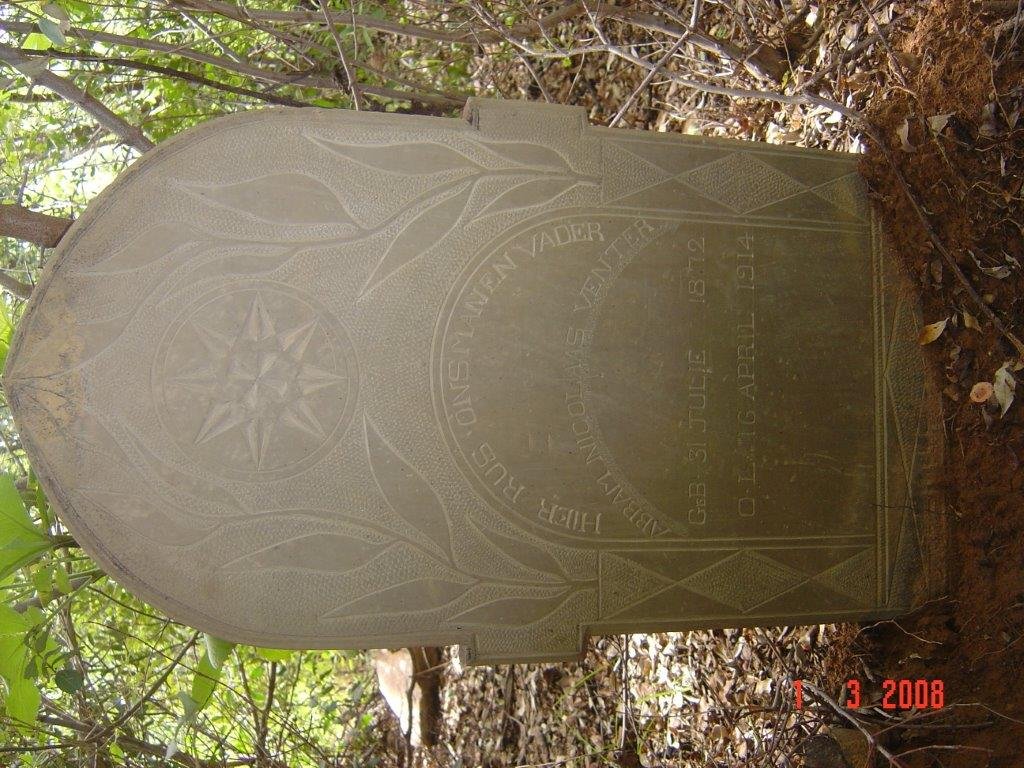 VENTER Abram Nicolaas 1872-1914
