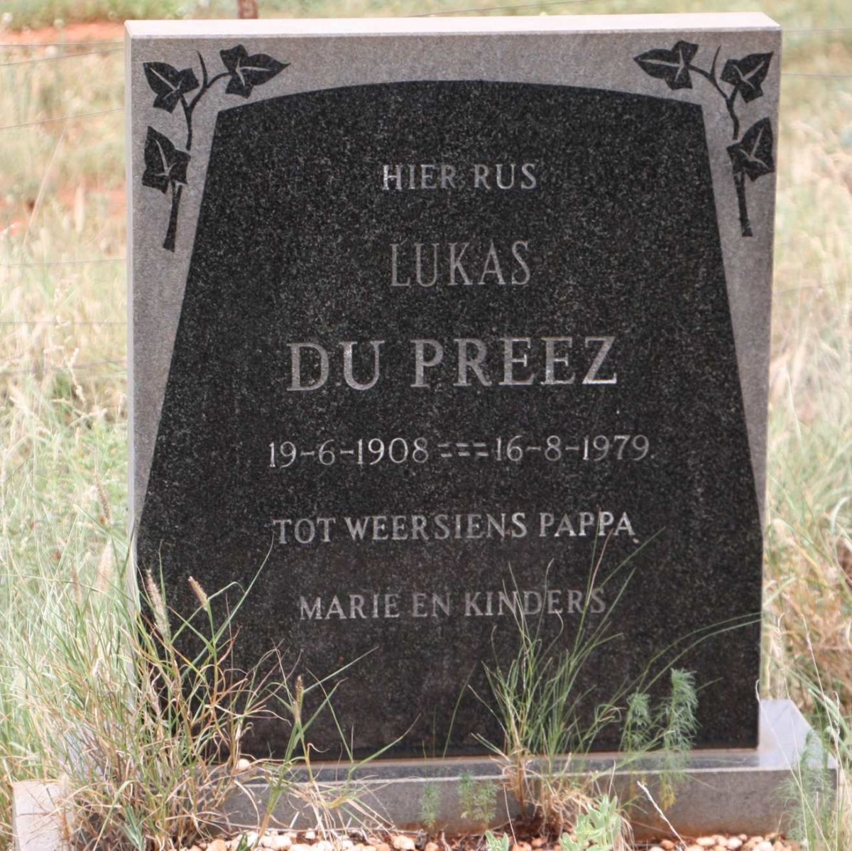 PREEZ Lukas, du 1908-1979
