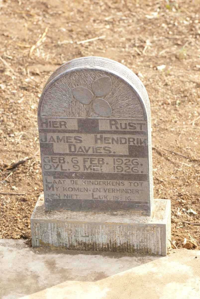 DAVIES James Hendrik 1926 -1926