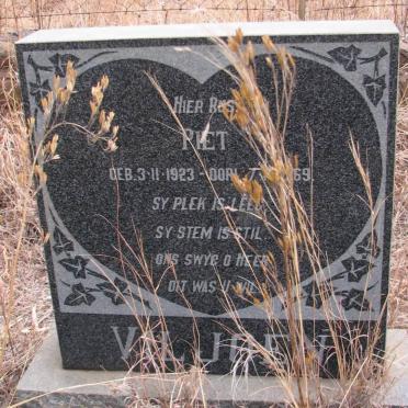 VILJOEN Piet 1923-1969