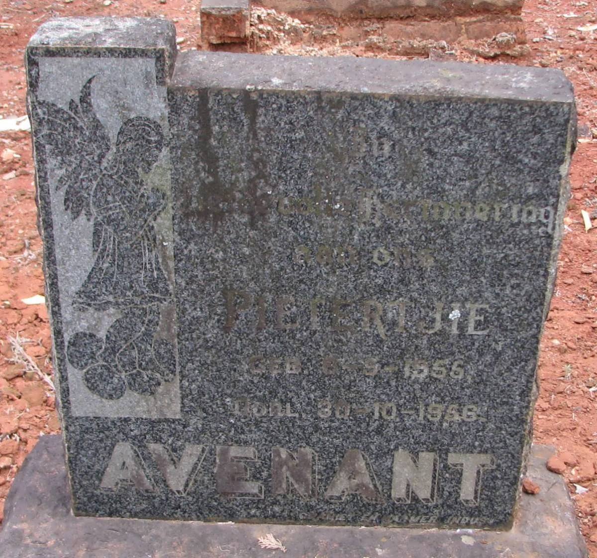 AVENANT Pietertjie 1956-1956