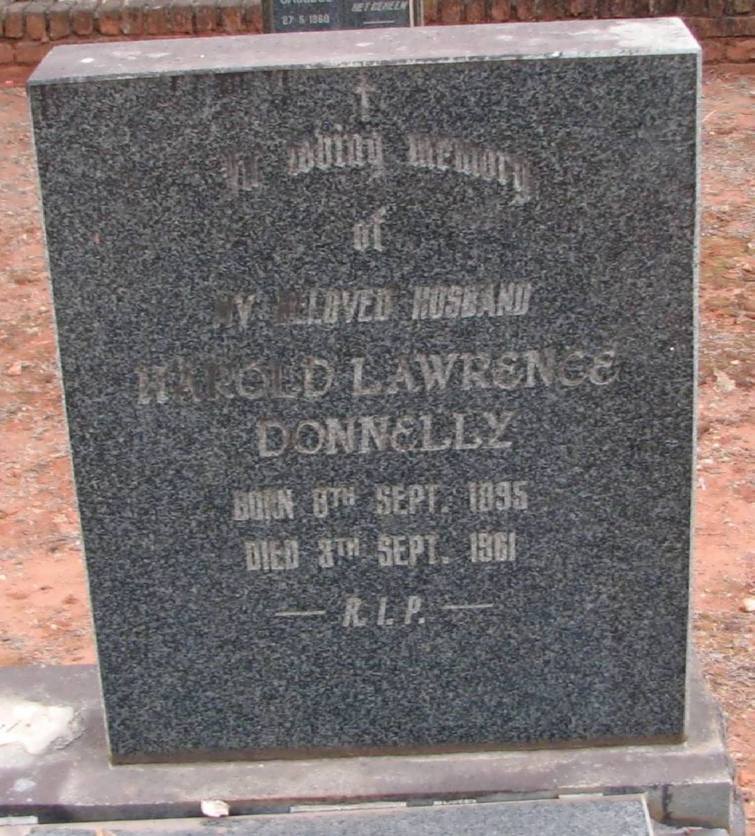 DONNELLY Harold Lawrence 1895-1961
