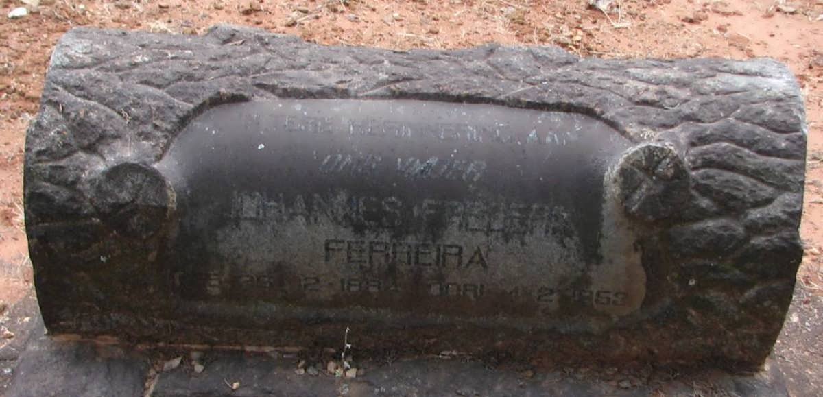 FERREIRA Johannes ? 1884-1953