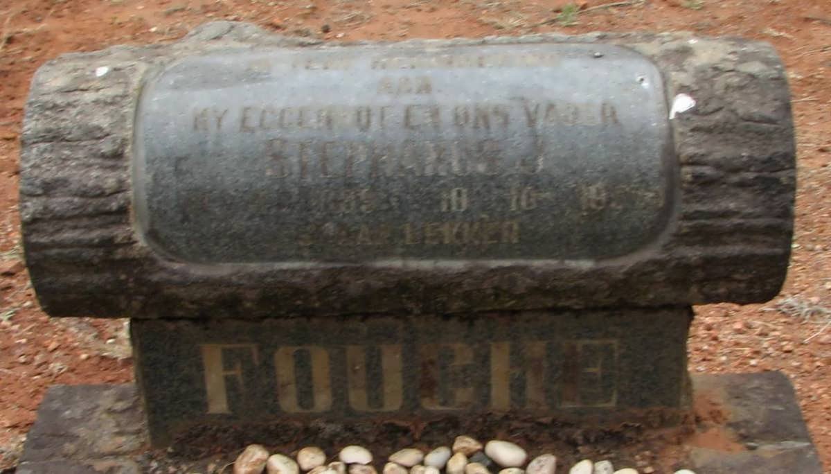FOUCHE Stephanus J. -1957