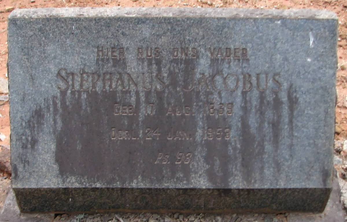 FOUCHE Stephanus Jacobus 1869-1953