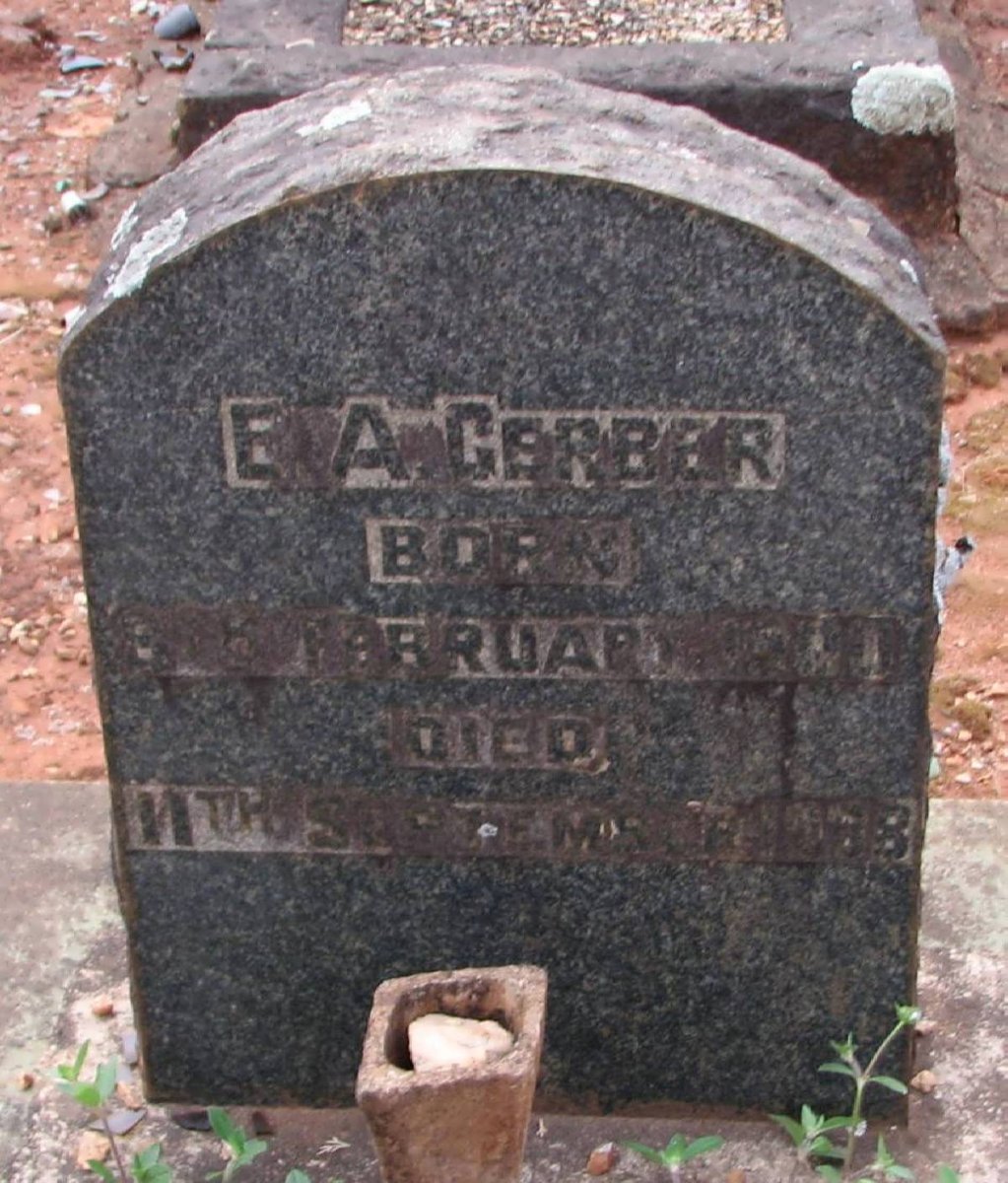 GERBER E.A. ?-19?8