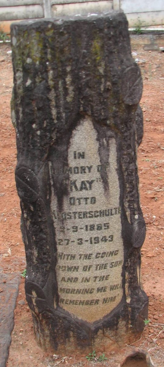 KLOSTERSCHULTE Otto 1885-1943