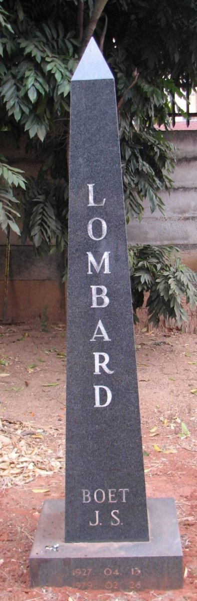 LOMBARD J.S. 1927-1979