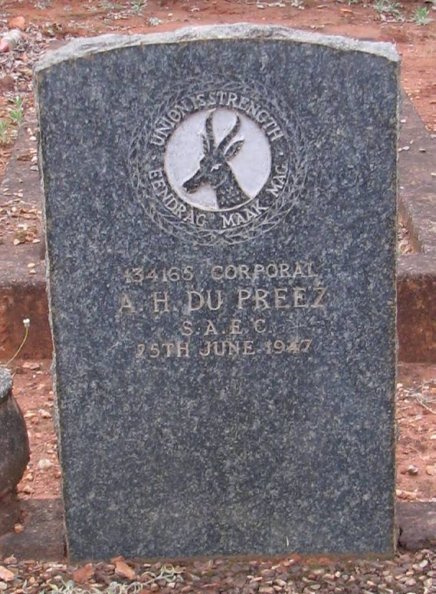 PREEZ A.H., du -1947