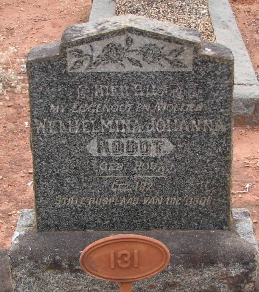 ROODT Wilhelmina Johanna nee ROUX