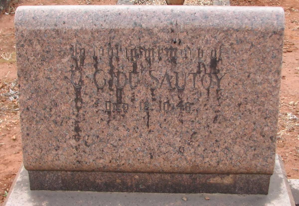 SAUTOY C.G., du -1948