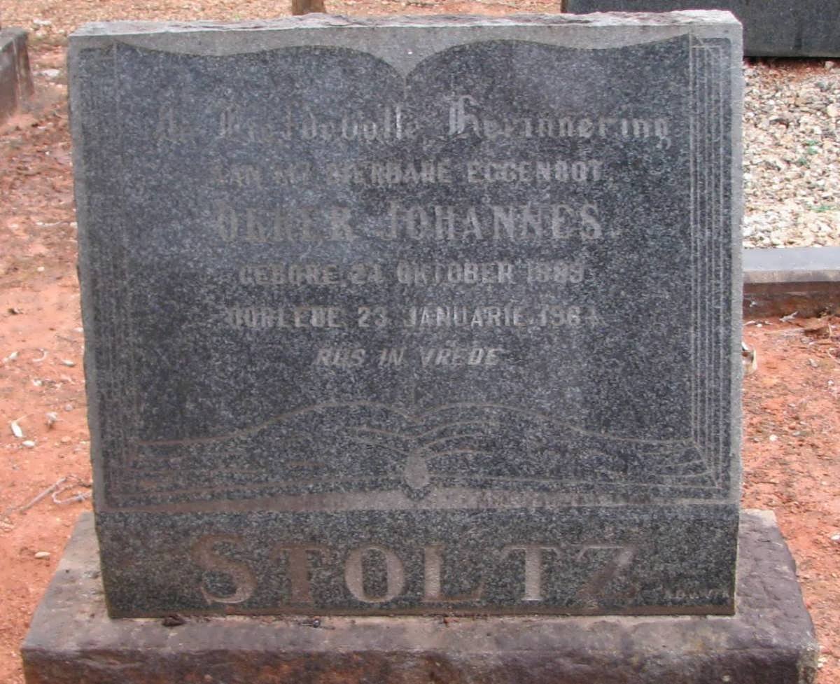 STOLTZ Okker Johannes 1889-1964