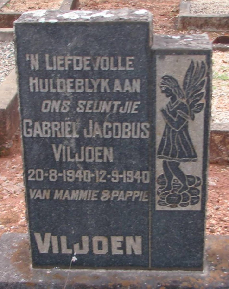 VILJOEN Gabriel Jacobus 1940-1940