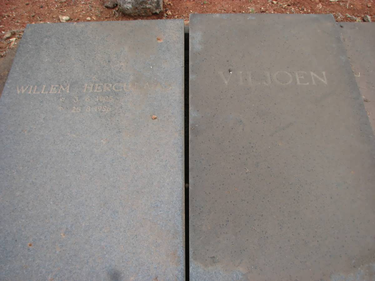 VILJOEN Willem Herculaas 1905-1956