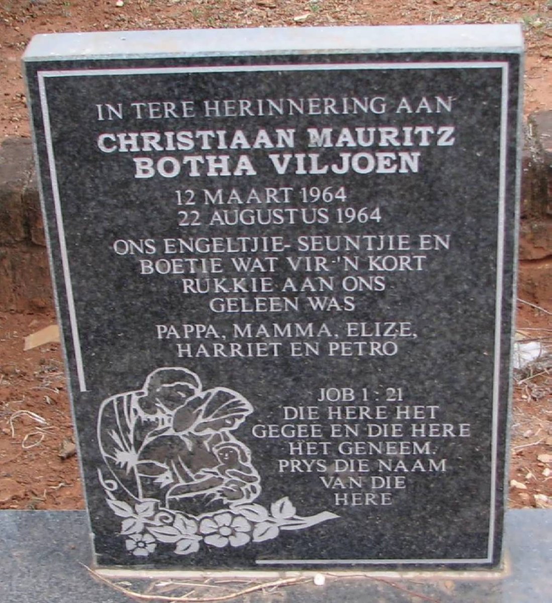 VILJOEN Christiaan Mauritz Botha 1964-1964