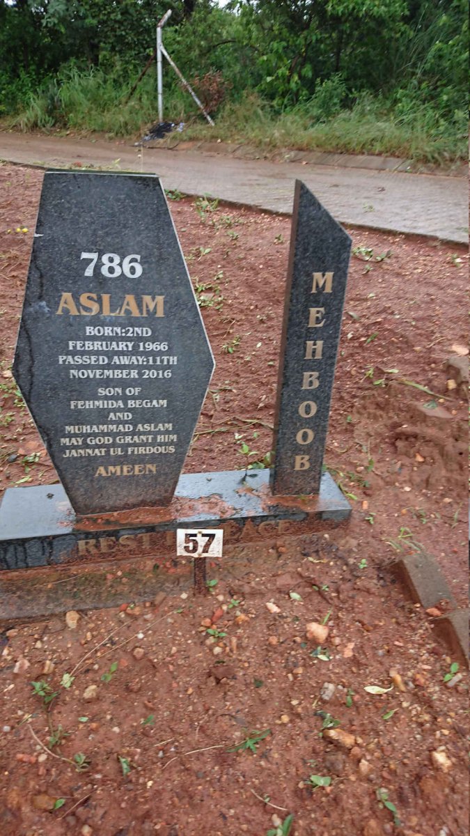 ASLAM Mehboob 1966-2016