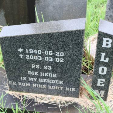 BLOEM 1940-2003