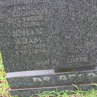 BEER Johan Adam, de 1938-1994