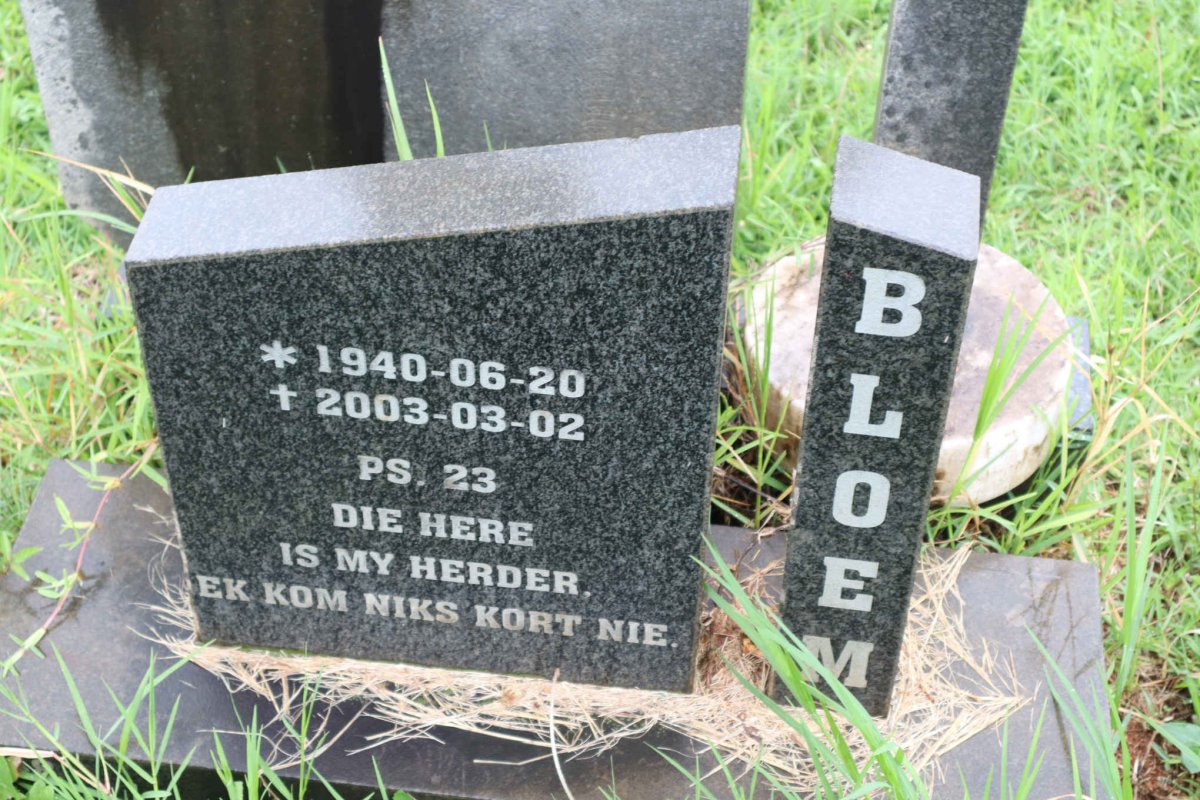 BLOEM 1940-2003