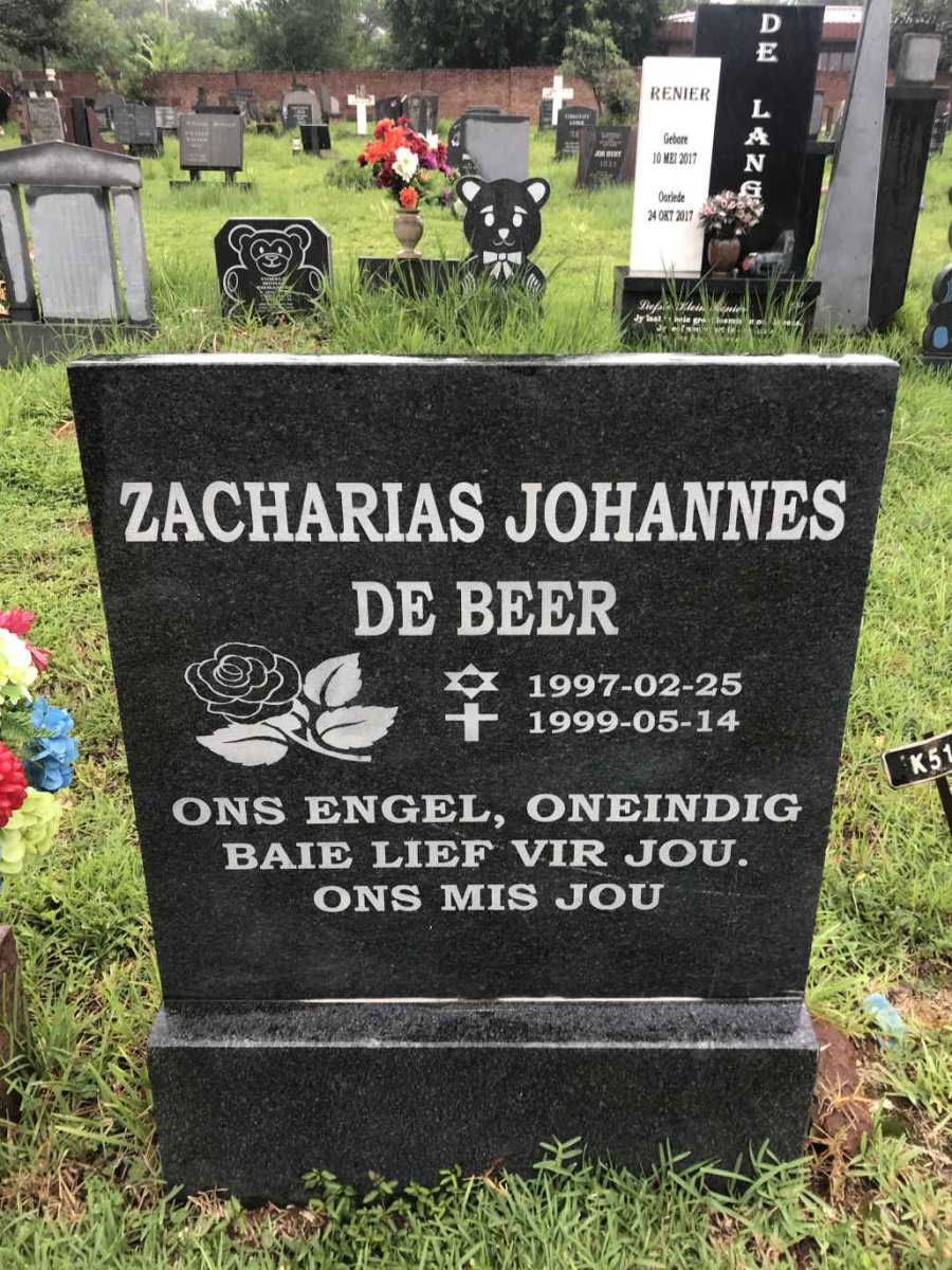 BEER Zacharias Johannes, de 1997-1999