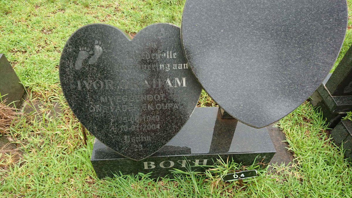 BOTHA Ivor Graham 1949-2004