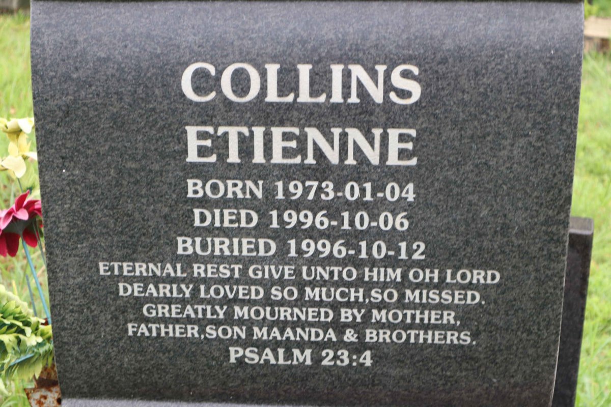 COLLINS Etienne 1973-1996