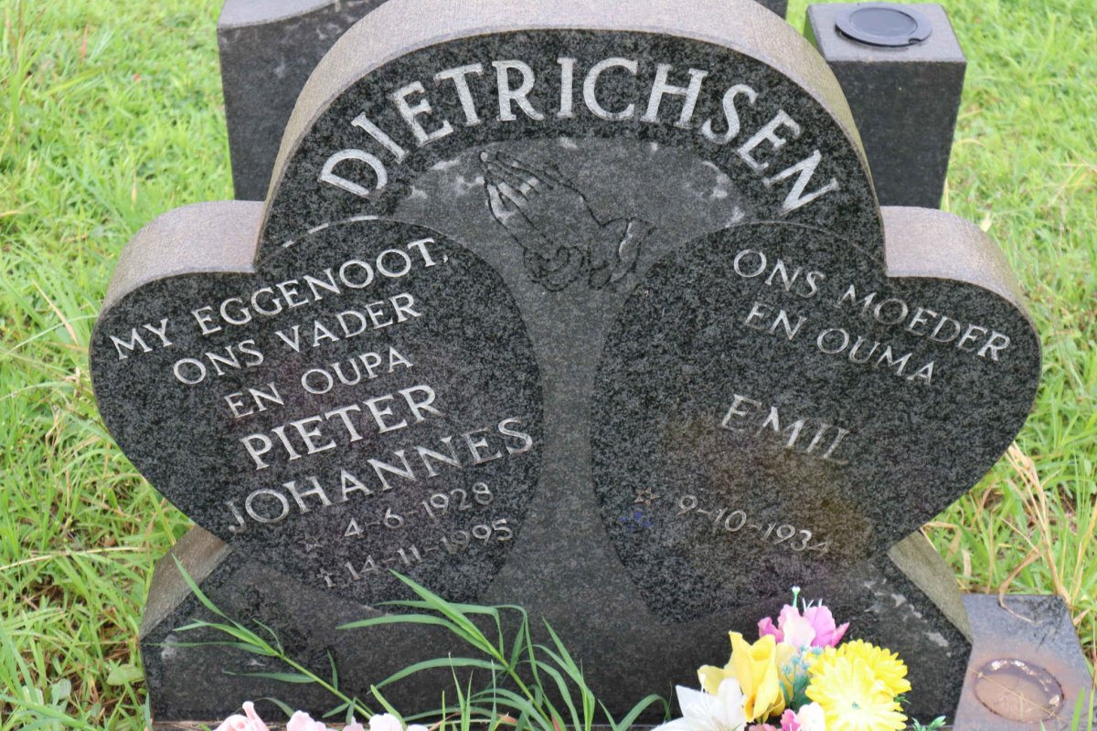 DIETRICHSEN Peter Johannes 1928-1995 &amp; Emil 1934-