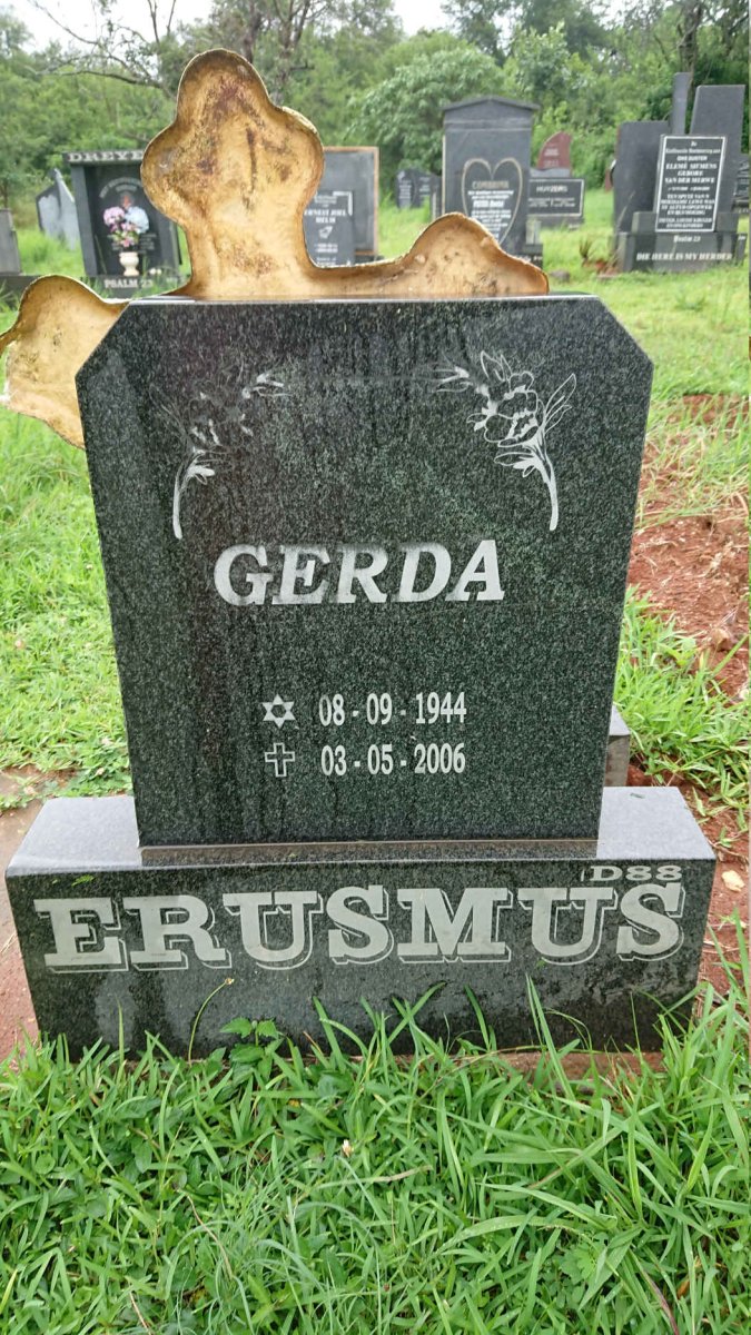 ERUSMUS Gerda 1944-2006
