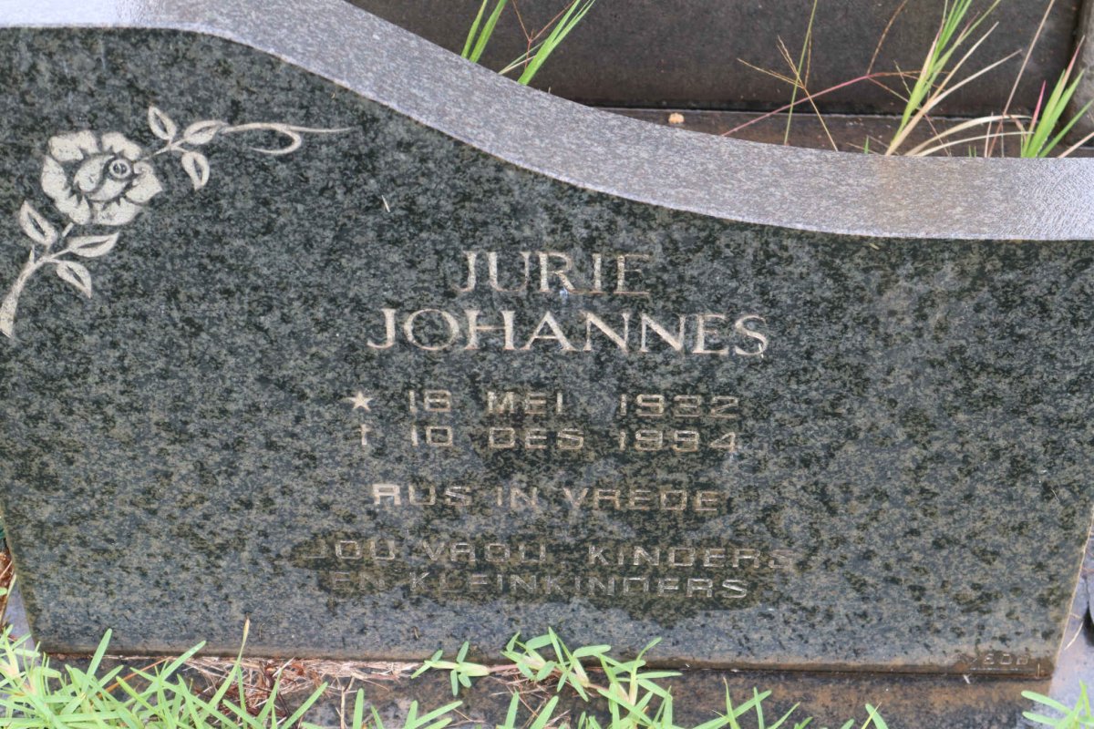 GELDENHUYS Jurie Johannes 1932-1994
