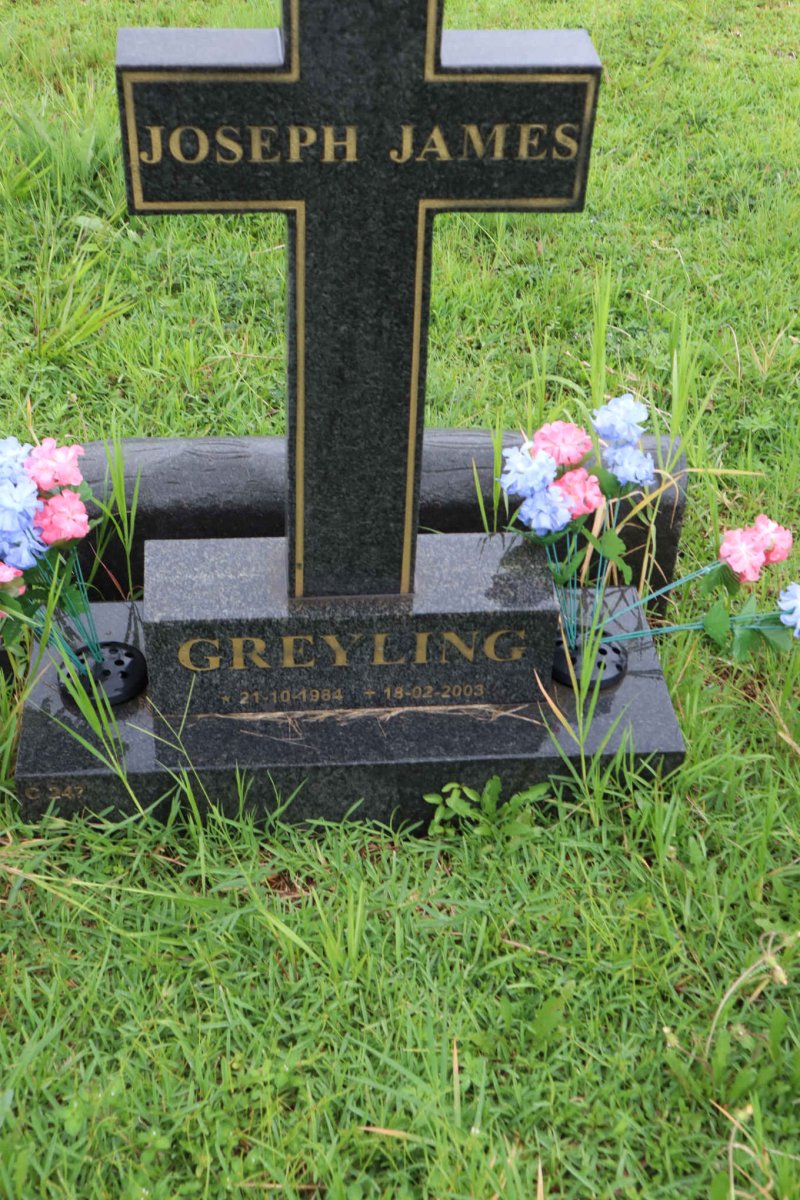GREYLING Joseph James 1984-2003