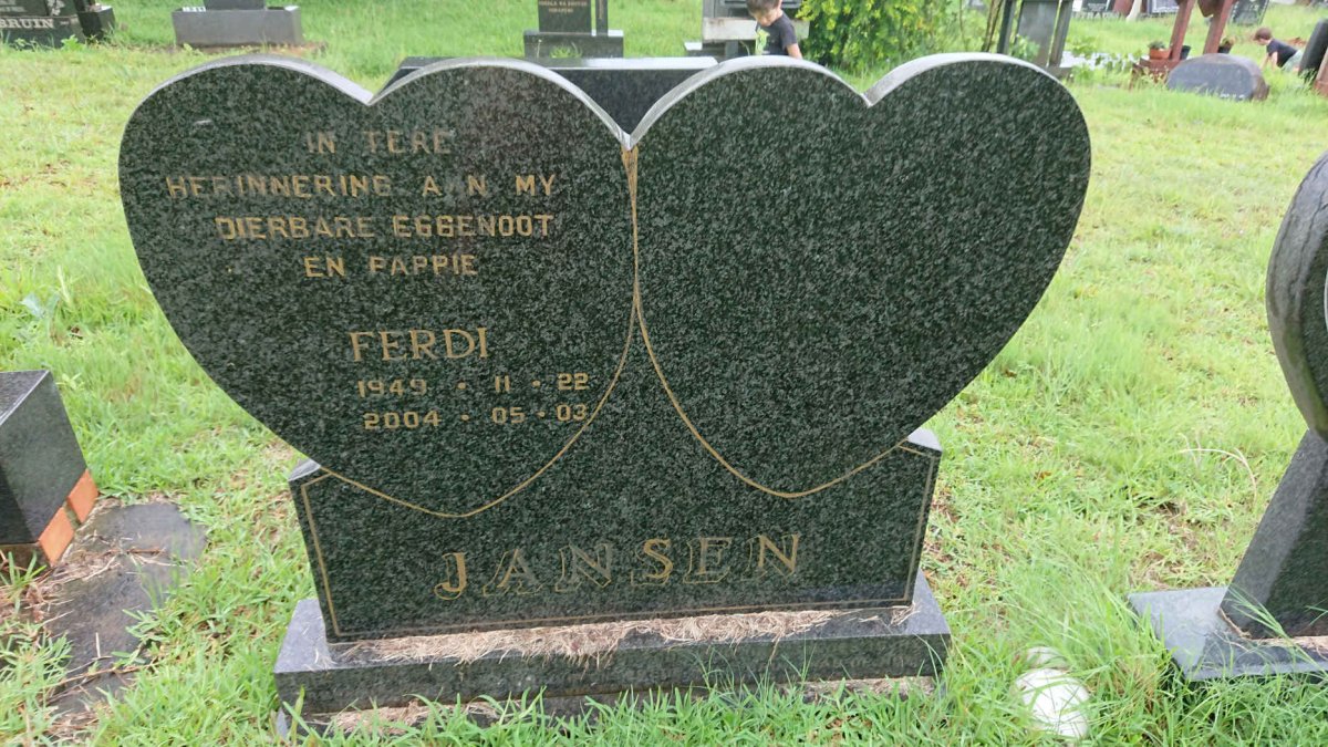 JANSEN Ferdi 1949-2004