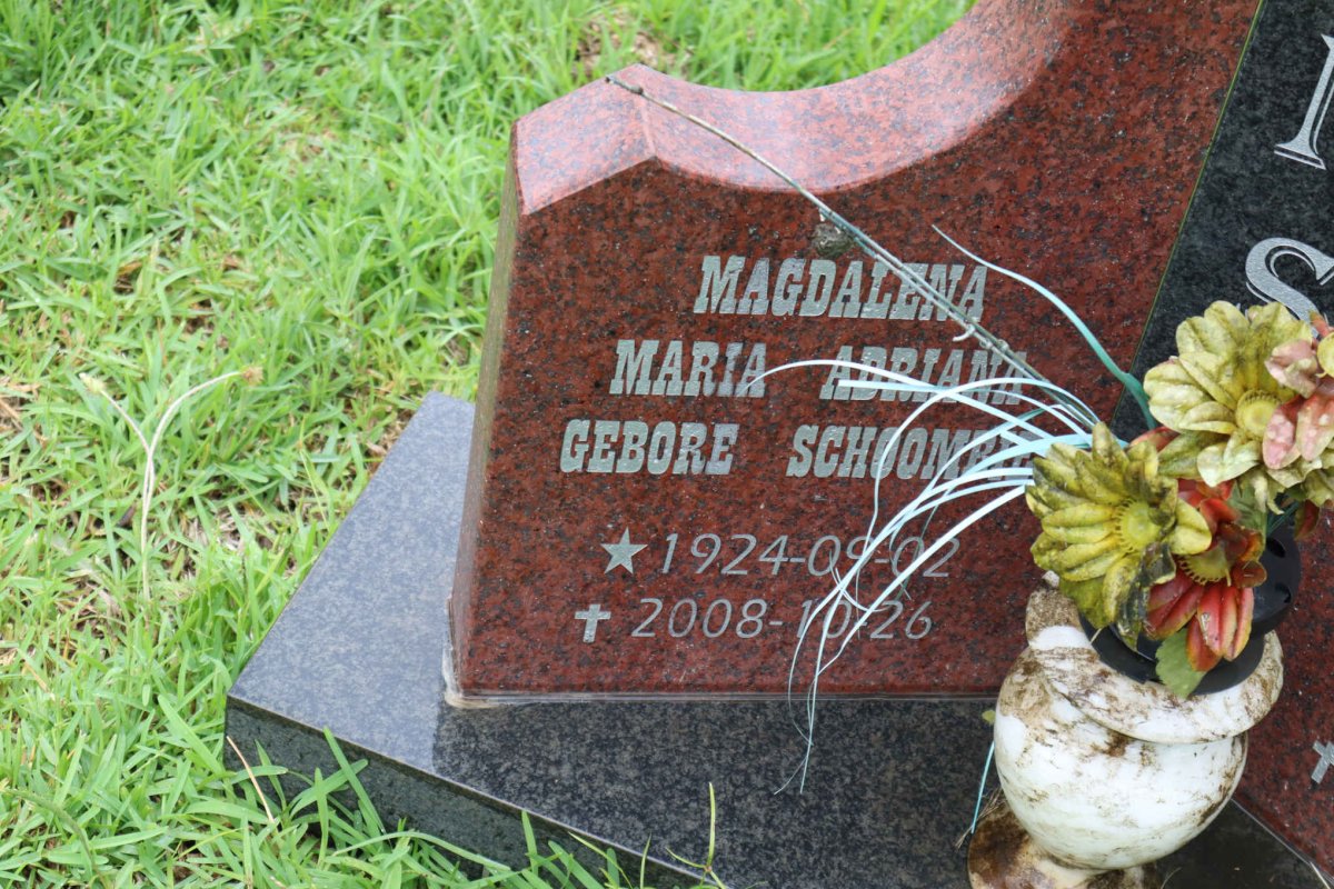 JANSEN Paul Johannes 1920-2003 &amp; Magdalena Maria Adriana nee SCHOOMBIE 1924-2008