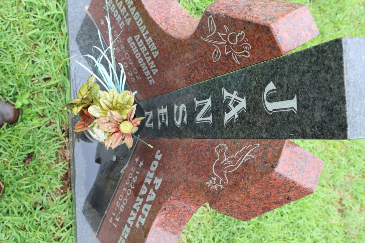 JANSEN Paul Johannes 1920-2003 &amp; Magdalena Maria Adriana nee SCHOOMBIE 1924-2008
