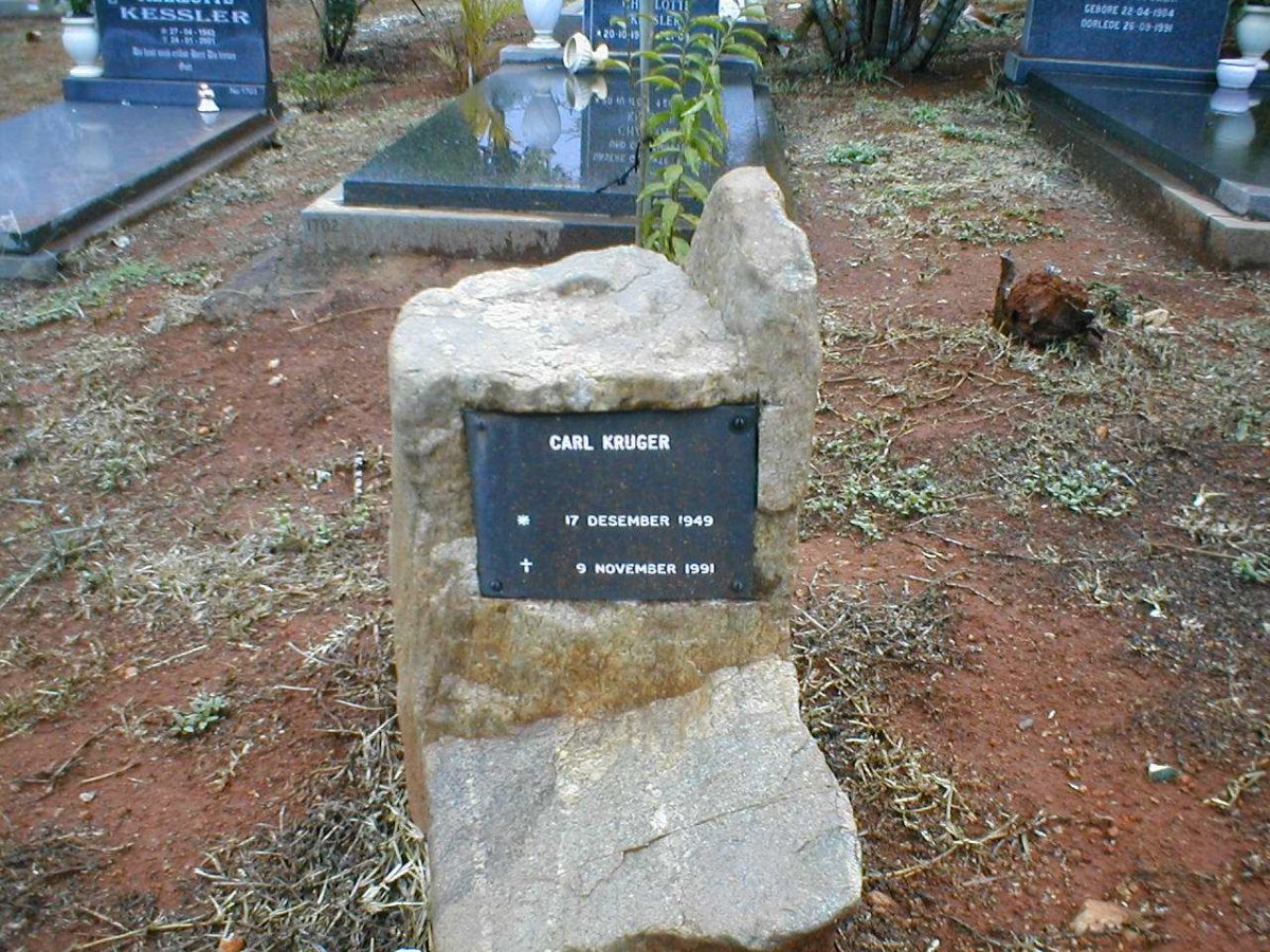 KRUGER Carl 1949-1991