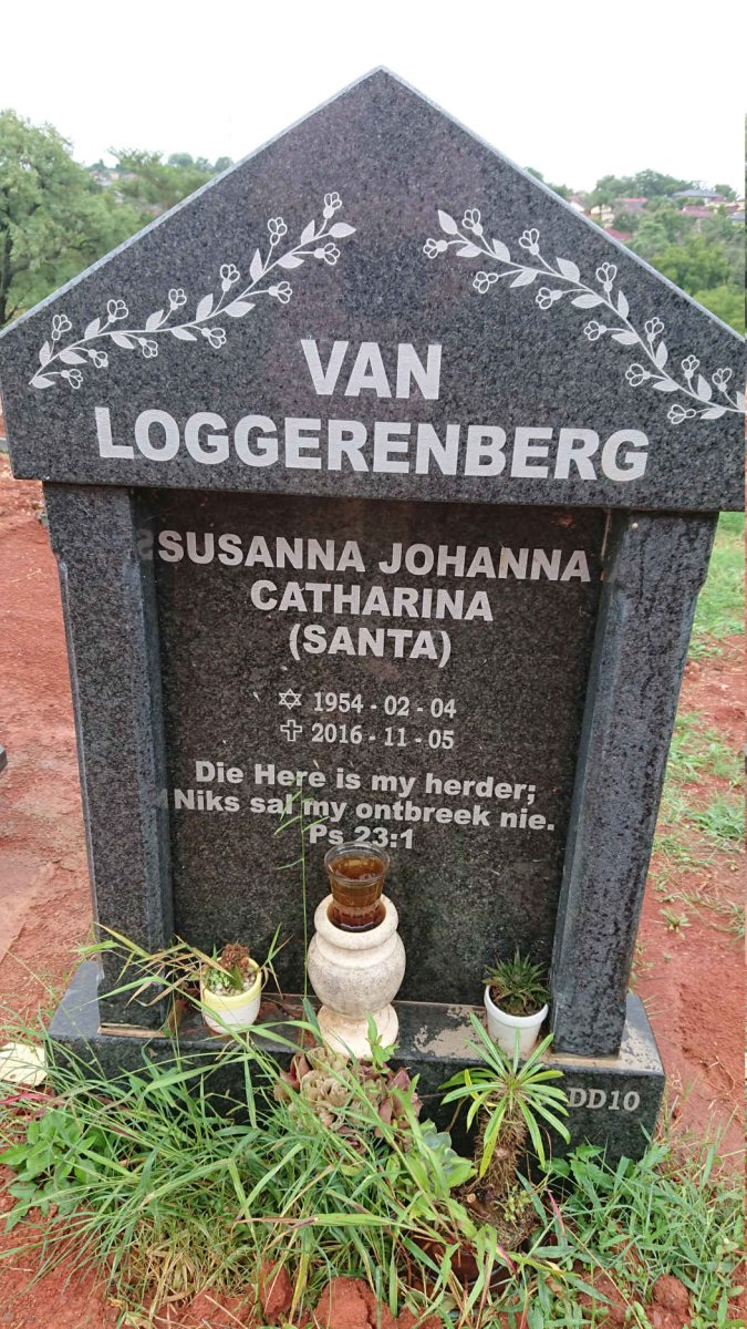 LOGGERENBERG Susanna Johanna Catharina, van 1954-2016