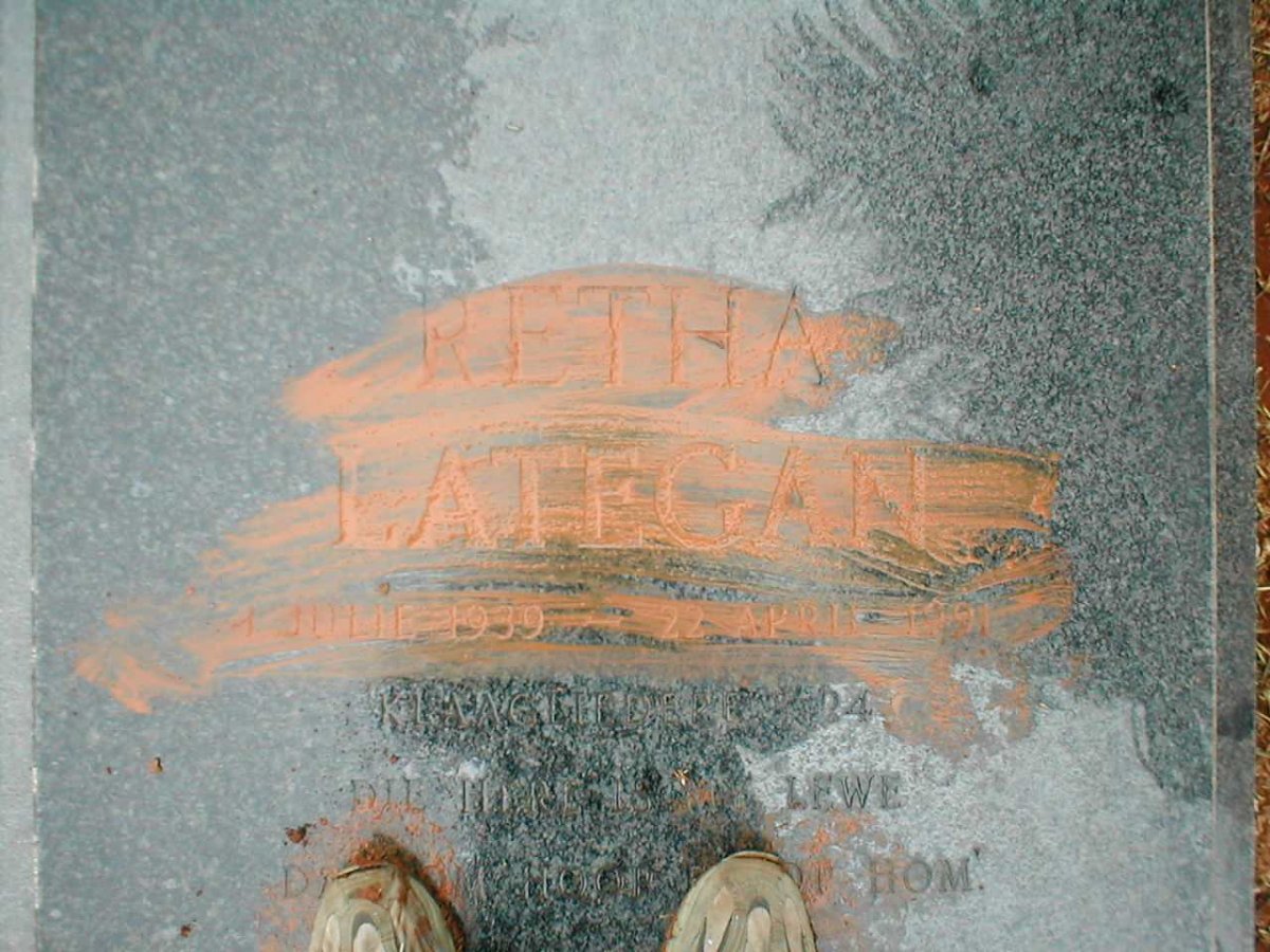 LATEGAN Retha 1939-1991