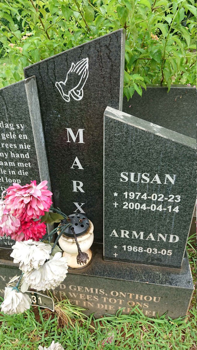 MARX Armand 1968- &amp; Susan 1974-2004