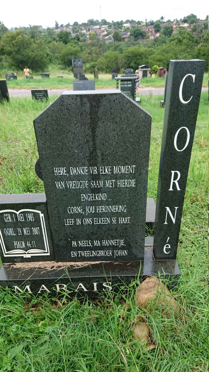 MARAIS Corne 1985-2007