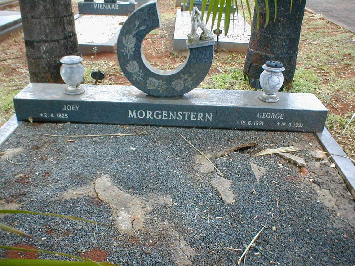 MORGENSTERN George 1921-1991 &amp; Joey 1925-