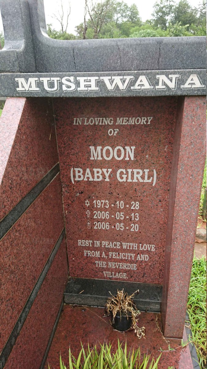 MUSHWANA Moon 1973-2006