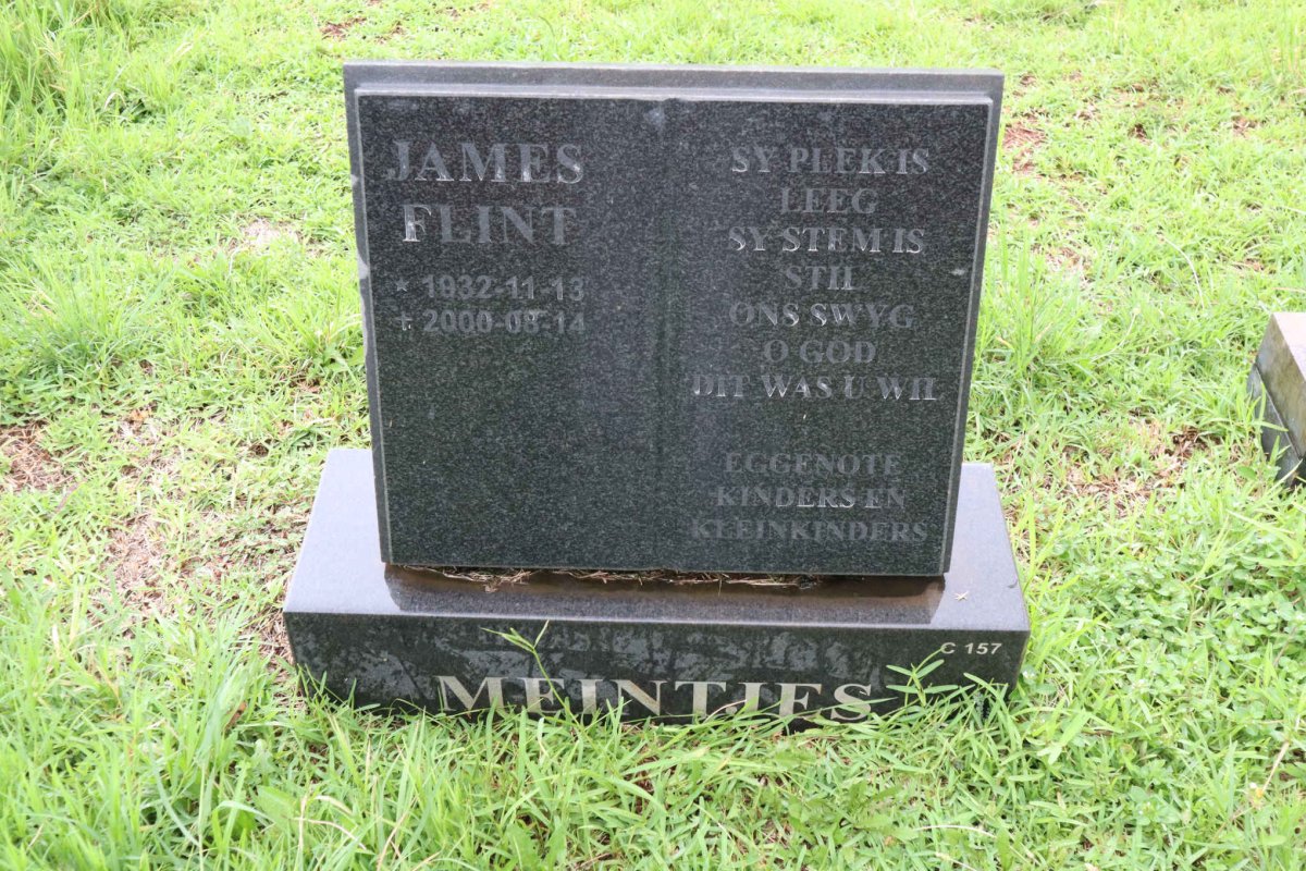 MEINTJES James Flint 1932-2000