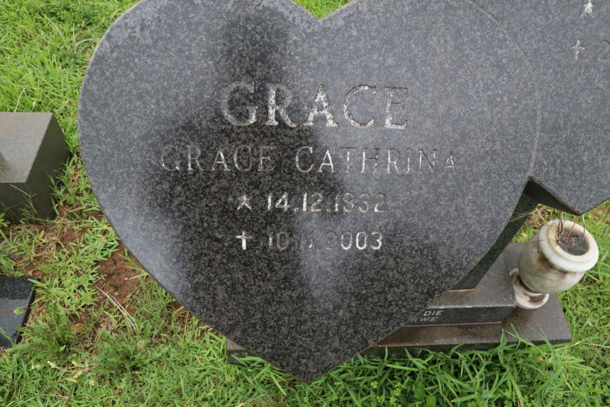 MARAIS Cornelis Johannes 1927-1994 &amp; Grace Catharina 1932-2003